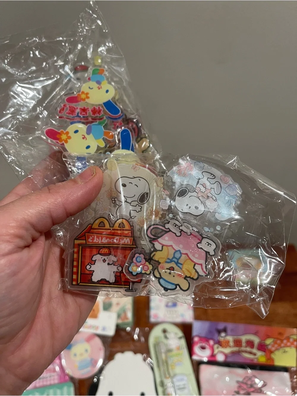 Lot of 28 Sanrio kawaii stationery Cute Pochacco Mikko Pom Pom Purin Small